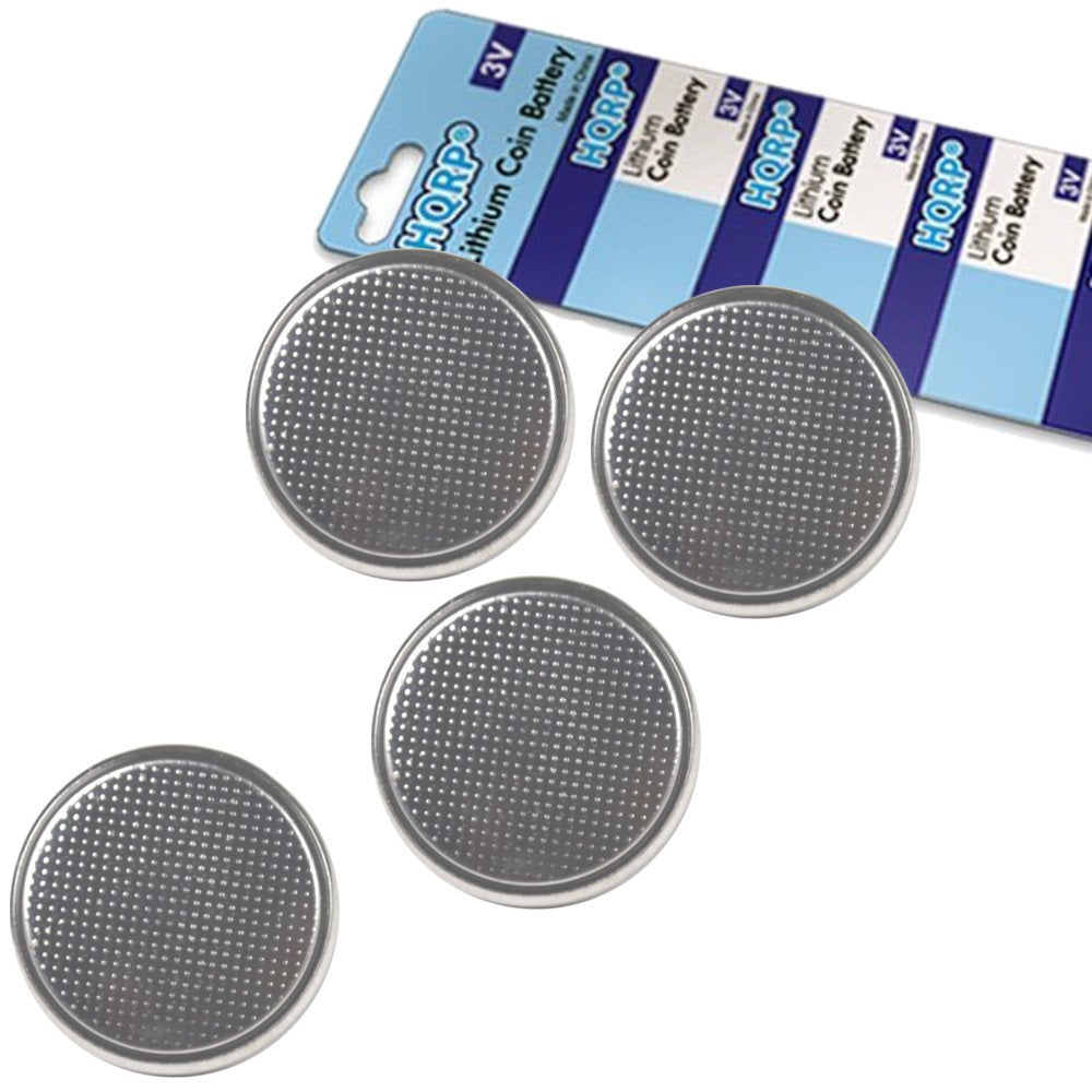HQRP 4-Pack Lithium Battery Compatible with Weight Watchers WW39N Digital Glass Scale
