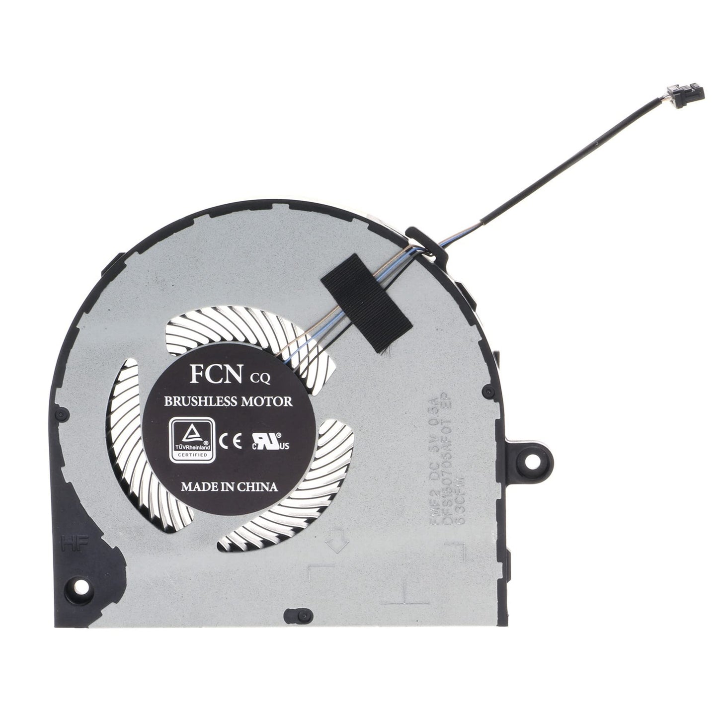 Replacement CPU&GPU Cooling Fan for Dell Vostro 7500 7501 Inspiron 7501 P102F 0KGH4R 0YND40 FMF2 FMF3 DFS150705AF0T DFS150005AA0T