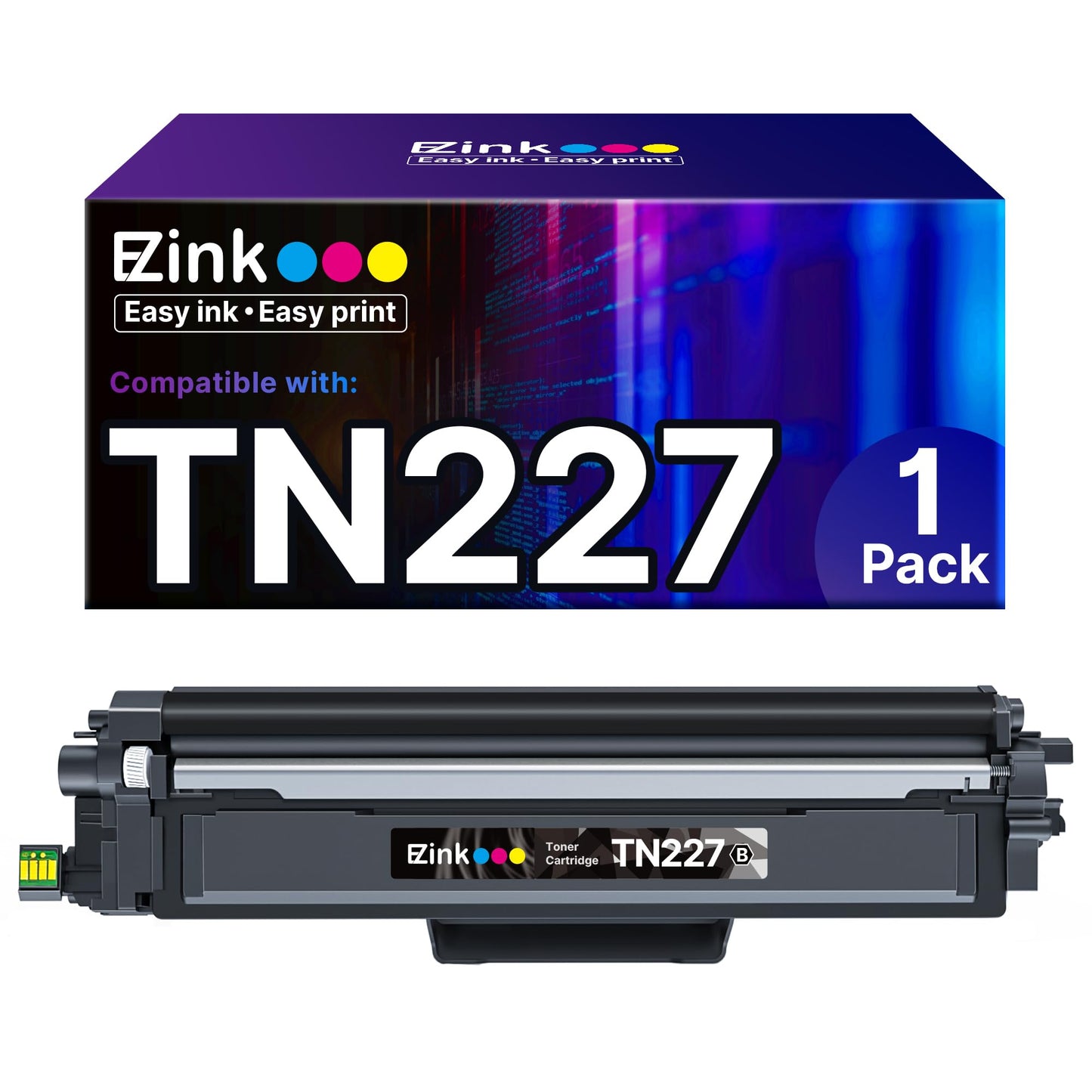 E-Z Ink Compatible Replacement for Brother TN227 TN-227 TN227BK TN223BK