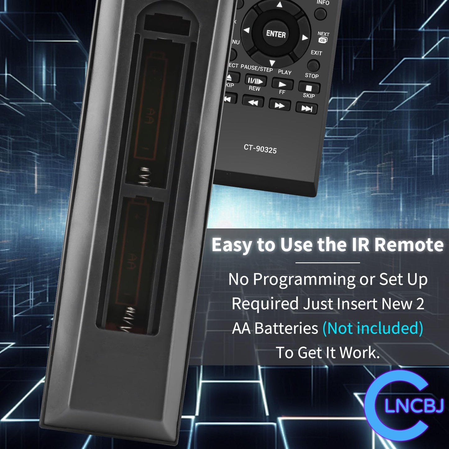 New CT-90325 TV Remote Compatible with Toshiba 32C100U2 32C100UM 32C110U 32DT1 46G310U