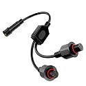 Y-Splitter for Govee Outdoor Flood Lights, 4-Pin Waterproof Y-Connector Extension Cable Compatible with Govee H7057 H7058, H7062 H7060, Daily Holiday