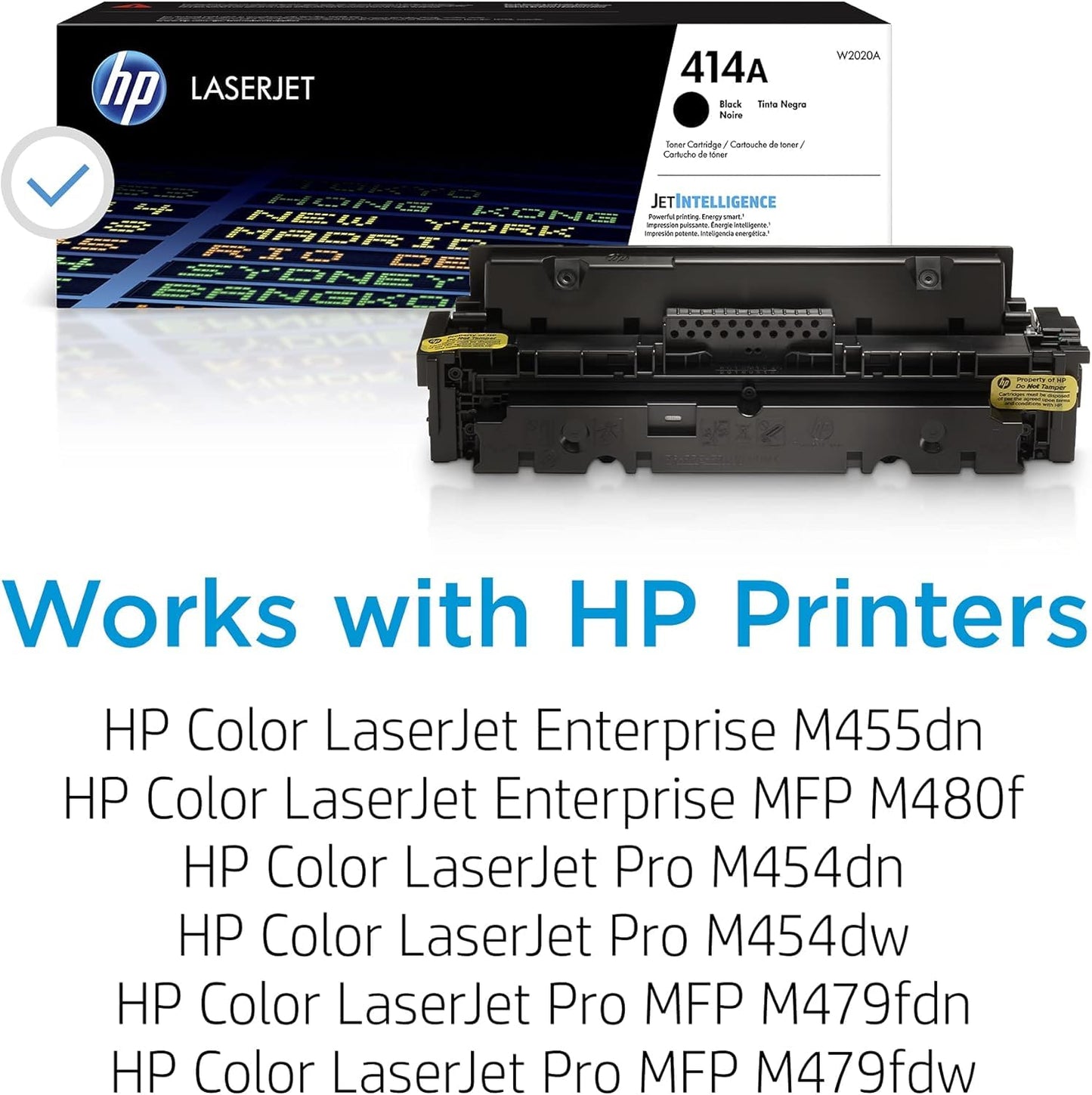 HP 414A | W2020A | Toner Cartridge | Black - 2 Pack