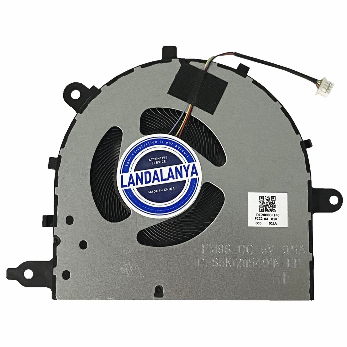 LANDALANYA Replacement New Laptop CPU Cooling Fan for Lenovo xiaoxin 15-are 2020 ideapad 5-15ITL05 ideapad 5-15ALC05 5-15ARE05 5-15IIL05 Series