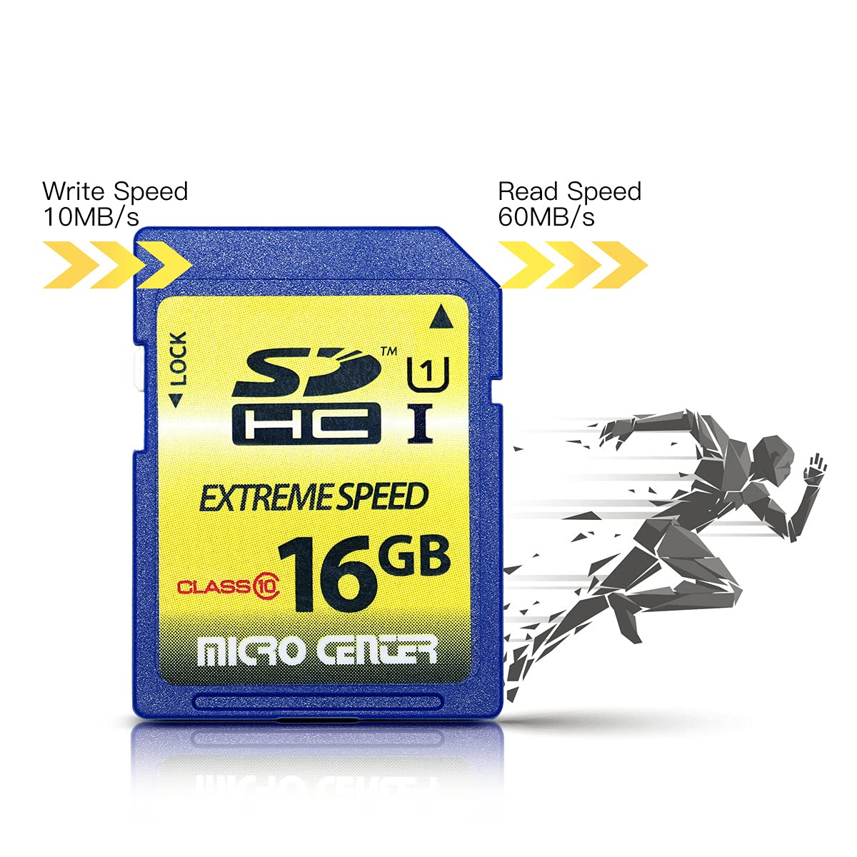 INLAND 16GB Class 10 SDHC/SDXC U1 Flash Memory Card (5 Pack) for Trail & Hunting Cameras, 60MB/s Read, 10MB/s Write, 3-Year Warranty