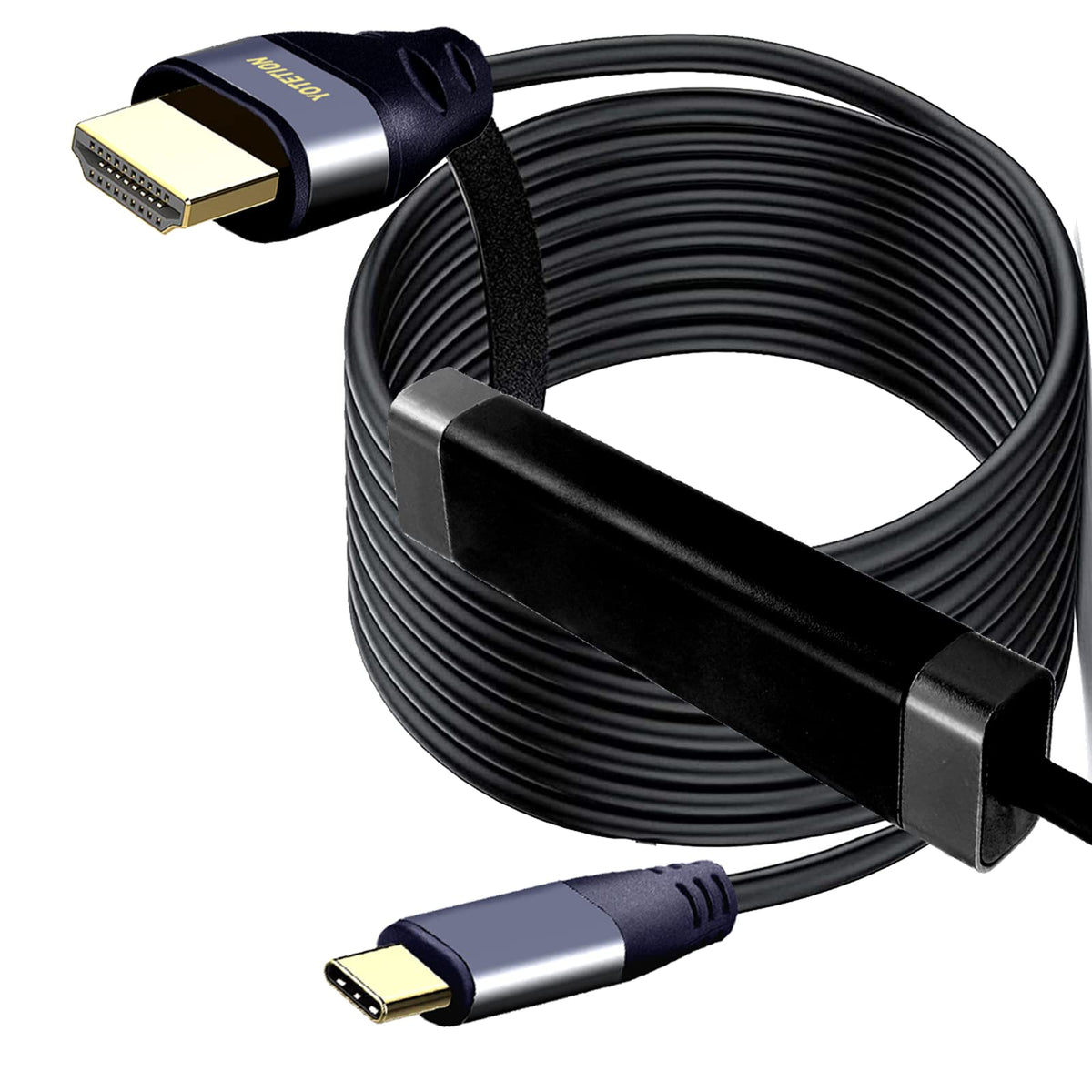 YOTETION USB C to HDMI Cable 60FT with IC, 4K@60HZ Type-C to HDMI for MacBook Pro/Air, iMac, Galaxy S20 S10 S9 S8, Surface, Dell, HP, MacBook Pro