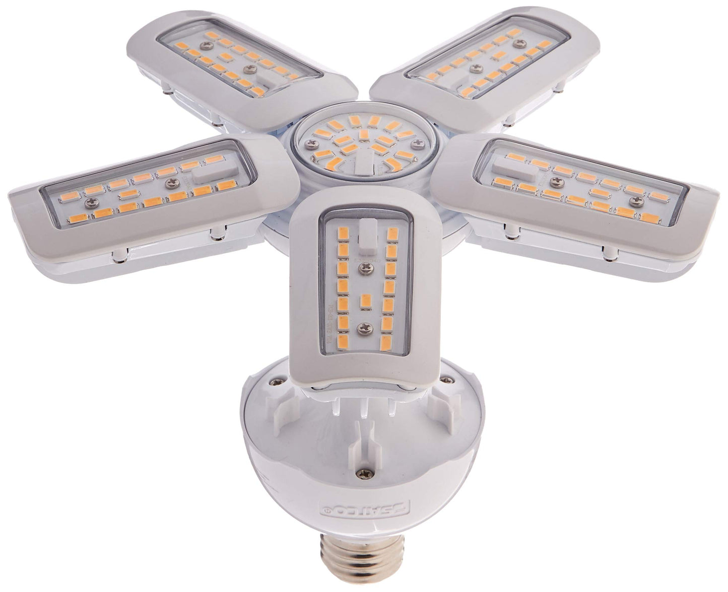 Satco S9768 30 Watt LED HID Replacement 2700 Kelvin Medium Base Adjustable Beam Angle 100-277V Light Bulb