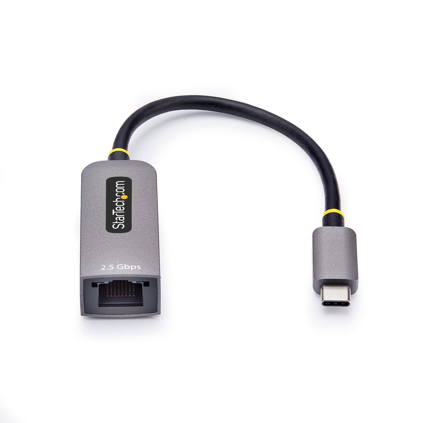 StarTech.com 2.5GbE USB-C to Ethernet Adapter, NBASE-T NIC, USB 3.0 Type-C 2.5/1G Multi Speed Network, Thunderbolt Compatible