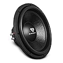 BLACK DIAMOND DIA-12D4 12" Dual 4+4 Ohm Car Subwoofer - 250W RMS / 500W Max, Dual Voice Coils, Non-Pressed Paper Cone, Foam Surround, Deep Bass