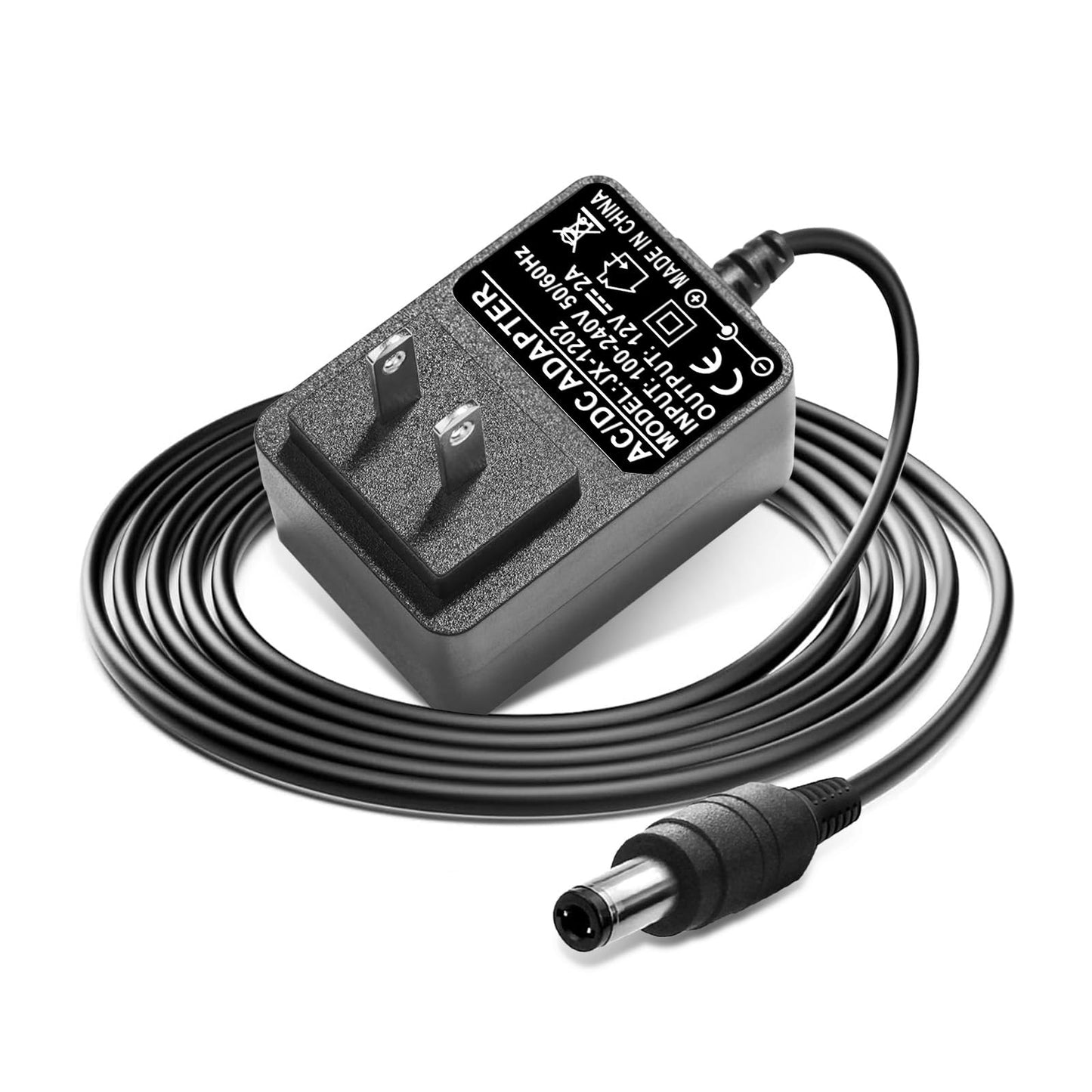 12V DC Adapter Power Cord fit for Theragun Liv, ONN 16” 20" 30" 37" ONN Sound Bar Speaker, ONB18SB001, Onn 22" 100002487 24" ONA18HO015 100002480…