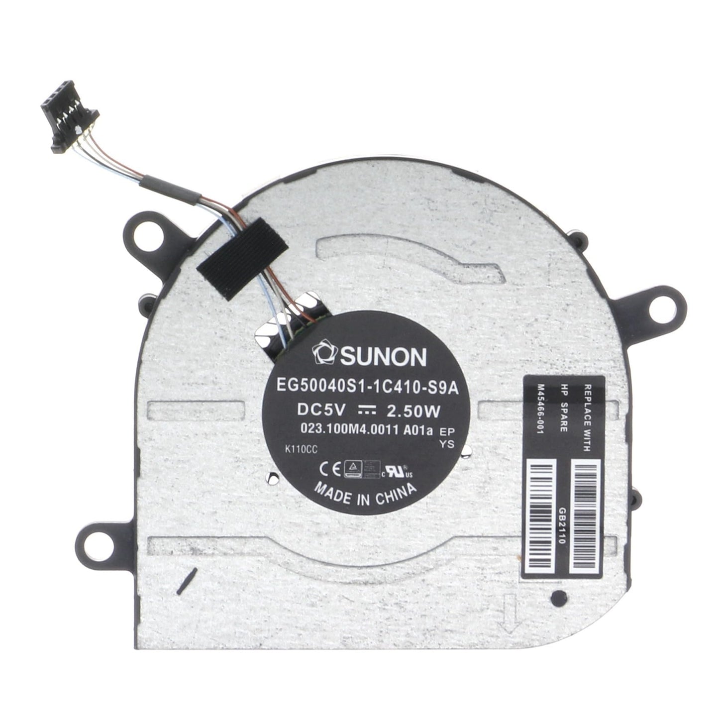 Replacement CPU+GPU Cooling Fan for HP Envy X360 15M-EU 15M-EU0013DX 15M-EU0033DX 15M-ES 15M-ES0013DX 15M-ES0023DX 15-EU 15-ES 15m-es1023dx M45465-001
