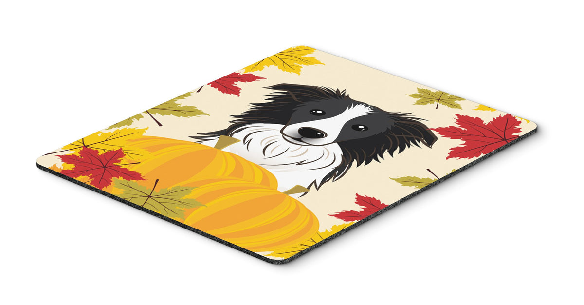 Caroline's Treasures BB2047MP Border Collie Thanksgiving Mouse Pad, Hot Pad or Trivet for Home Office Gaming Working Computers Laptop Mouse