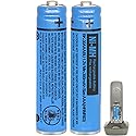 HIECTPRO BK-30AAABU NI-MH AAA Rechargeable Battery 1.2V 300mah 2Pack NiMH AAA Batteries for Panasonic Cordless Phones, Remote Controls, Electronics
