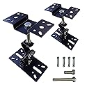 SPS-506B Ceiling Speaker Mounts Wall Mount, Horizontal 360 Degree Total Adjustment, Hold up to 90lbs, Stainless Steel, Ceiling Mounting Bracket for