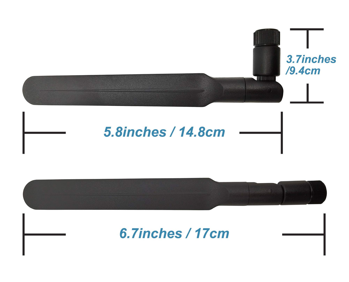 4G LTE Antenna 9dbi 698-2700MHZ 3G 4G LTE Universal Wide Band Omni Directional Paddle Antennas with SMA Male