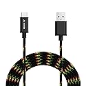 Juiced Systems USB-C to USB-A 10 Gbps USB 3.2 Gen 2 Data Power Cable | 2 Meter 6.5 ft Length | Fast Charging with Quick Data Transfers