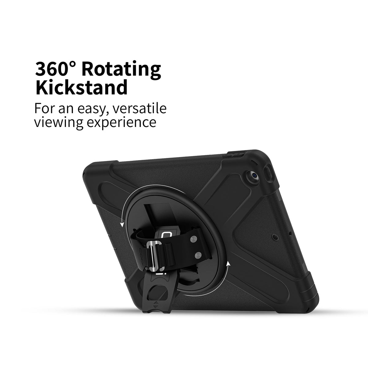 CODi Rugged Case for iPad 9.7" (6th and 5th Generation) | 360° Protection, Drop-Test & Fluid Contamination Certified