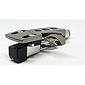 MAG Turntable Titanium Plated Headshell, Cartridge and Conical Stylus, Needle for Technics SL Q2, Q202, Q2K, Q3, Q303, Q33, Q33K, Q3K, H302