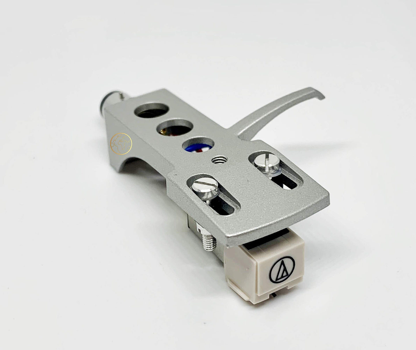 Silver Headshell, mount, AT3600 cartridge and Conical stylus, needle for Stanton STR8 20, STR8 30, STR8 50, STR8 80, STR8 90, STR8 100, STR8 150