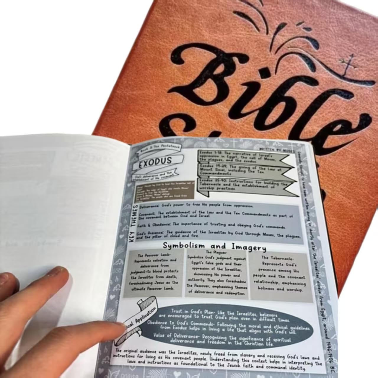SAGROEAC 66-Page Bible Study Guide & Devotional Journal: Women's 66-Page Yearlong Plan - Daily Scripture Quotes, Prayer Reflections to Strengthen
