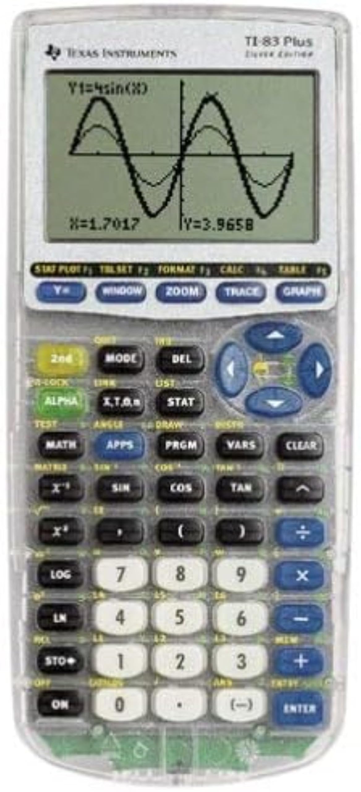 Texas Instruments TI-83-Plus Silver Edition