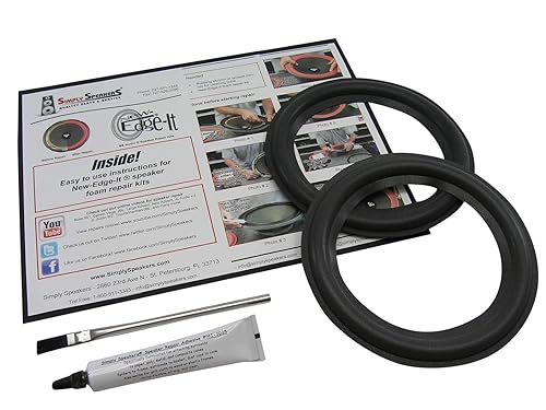 ProAc Response 2, 3, Supertower, Studio 1, 6.5 Inch Foam Speaker Repair Kit FSK-6.5ASP (Pair)