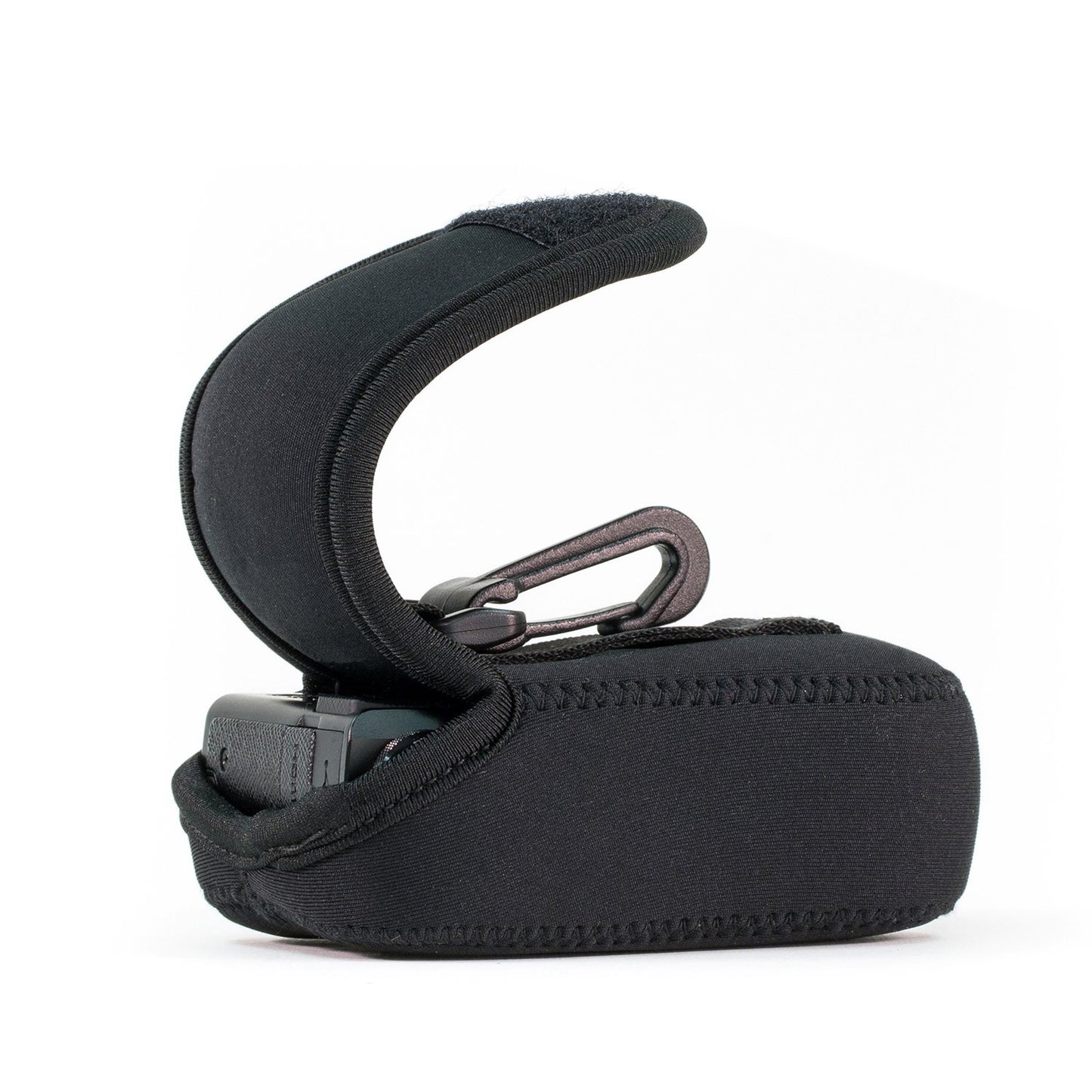 MegaGear Samsung WB35F, WB350F Ultra Light Neoprene Camera Case, with Carabiner - Black - MG779