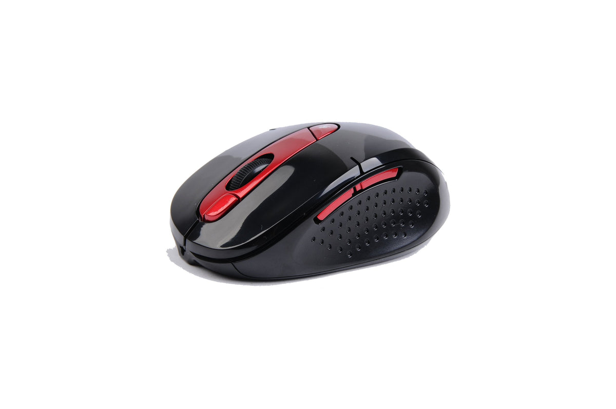 A4Tech G11-570 Rechargeable Lithium Ion Battery Pinpoint Optic Shuttle Series Wireless USB Mouse (Red)