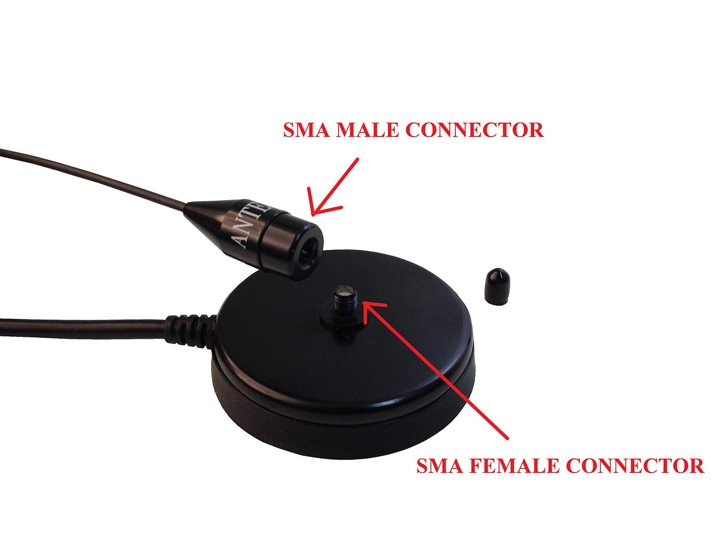 Antenna TW-35S Magnetic Mount with SMA Female - SMA Male Type for Handheld Antenna of Two Way Radio