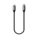Satechi USB-C to Lightning Charging Cable - 25 cm - Apple MFi Certified - for iPhone 14 Pro/14/14 Plus, iPhone 13 Pro Max/13 Pro/13 Mini/13, iPhone…