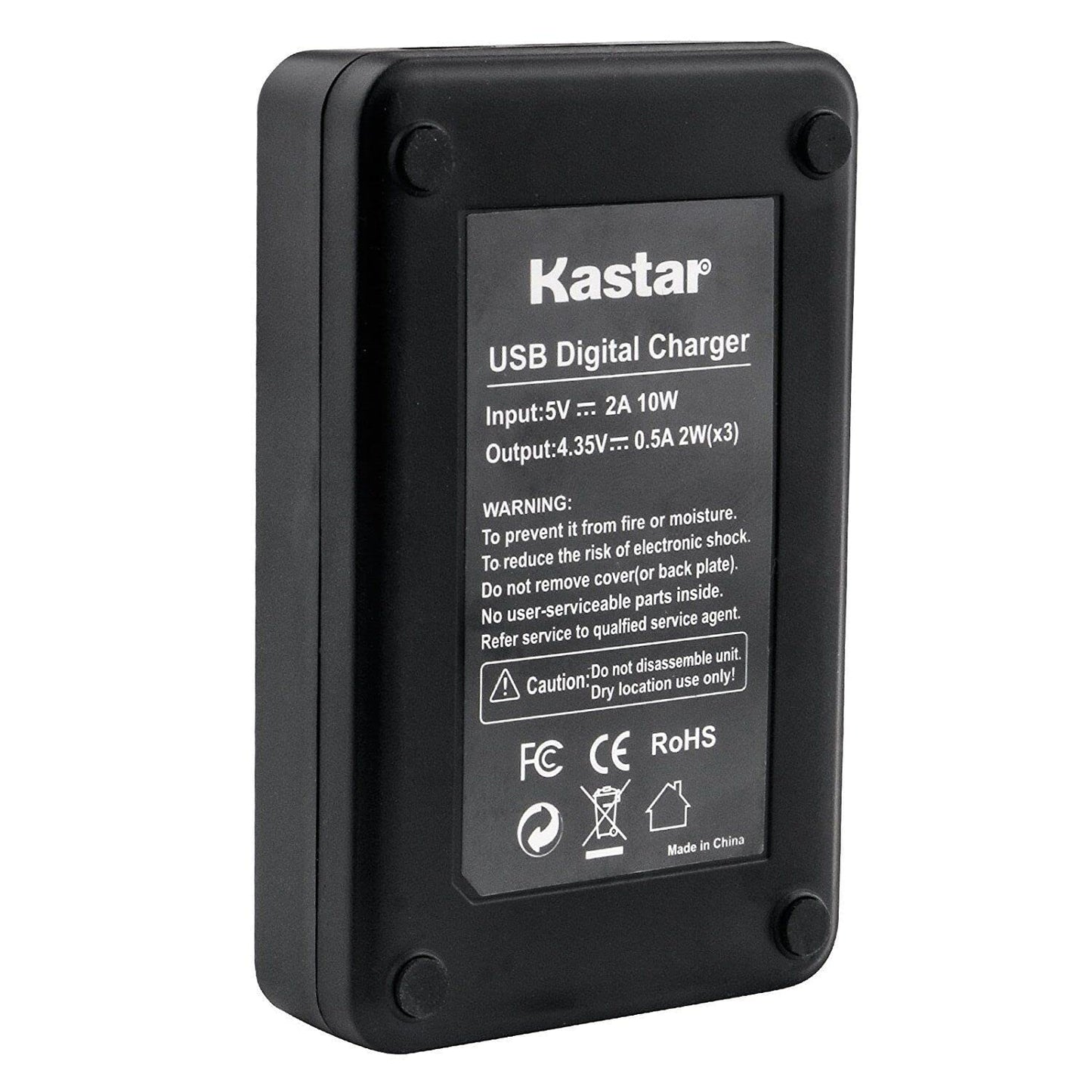 Kastar LCD Triple USB Battery Charger Compatible with Nikon EN-EL11 ENEL11 Battery, Nikon MH-64 MH64 Charger, Nikon COOLPIX S550 COOLPIX S560 Digital