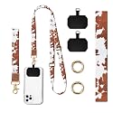 DARUIXZ Phone Lanyard Crossbody Wrist Strap, Universal Adjustable Neck Strap for Phone Case Keys ID Badges, Phone Accessories Travel Essential