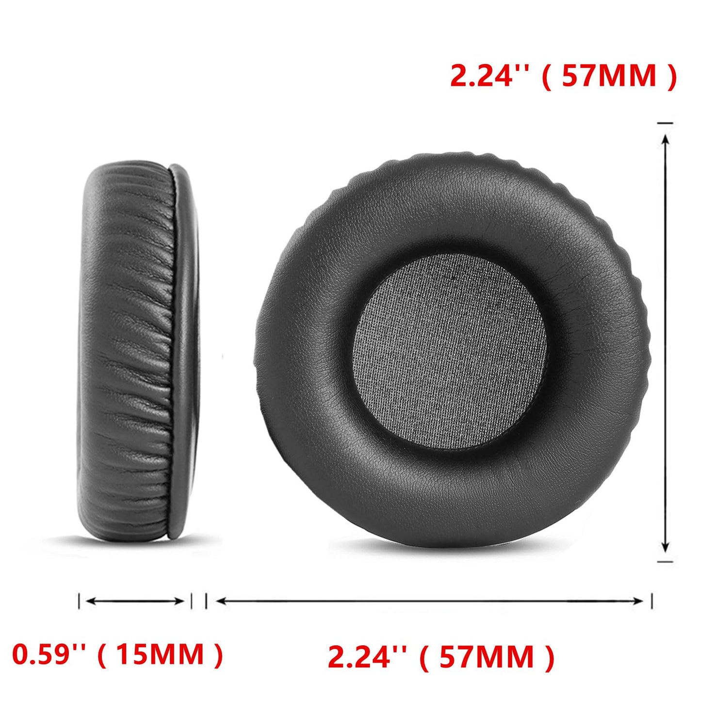 YDYBZB Ear Pads Cushion Cover Earpads Earmuff Replacement Compatible with Jabra Evolve 20 30 40 65 Headset (Do Not Fit Evolve2 30/Evolve2 40/Evolve2