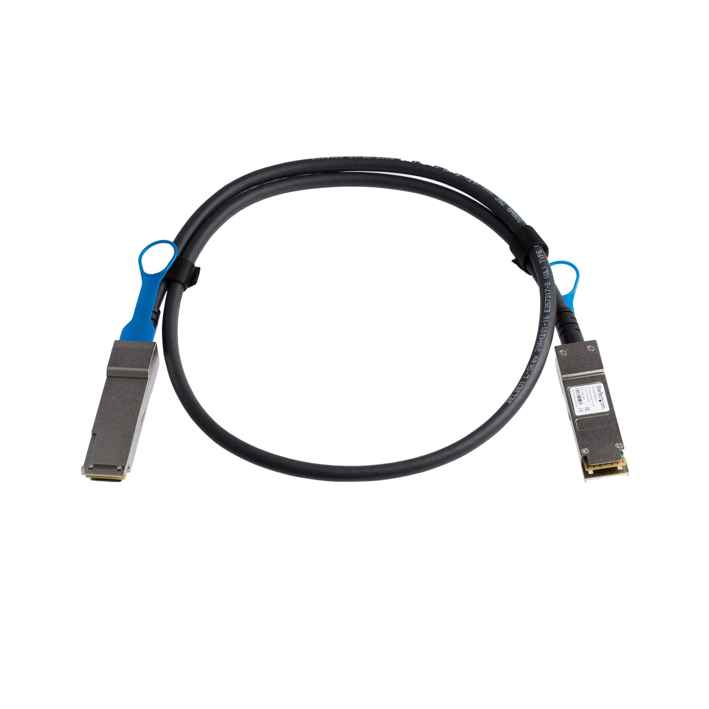 StarTech.com Juniper QFX-QSFP-DAC-1M Compatible 1m 40G QSFP+ to QSFP+ Direct Attach Cable Twinax - 40GbE QSFP+ Copper DAC 40 Gbps Low Power Passive