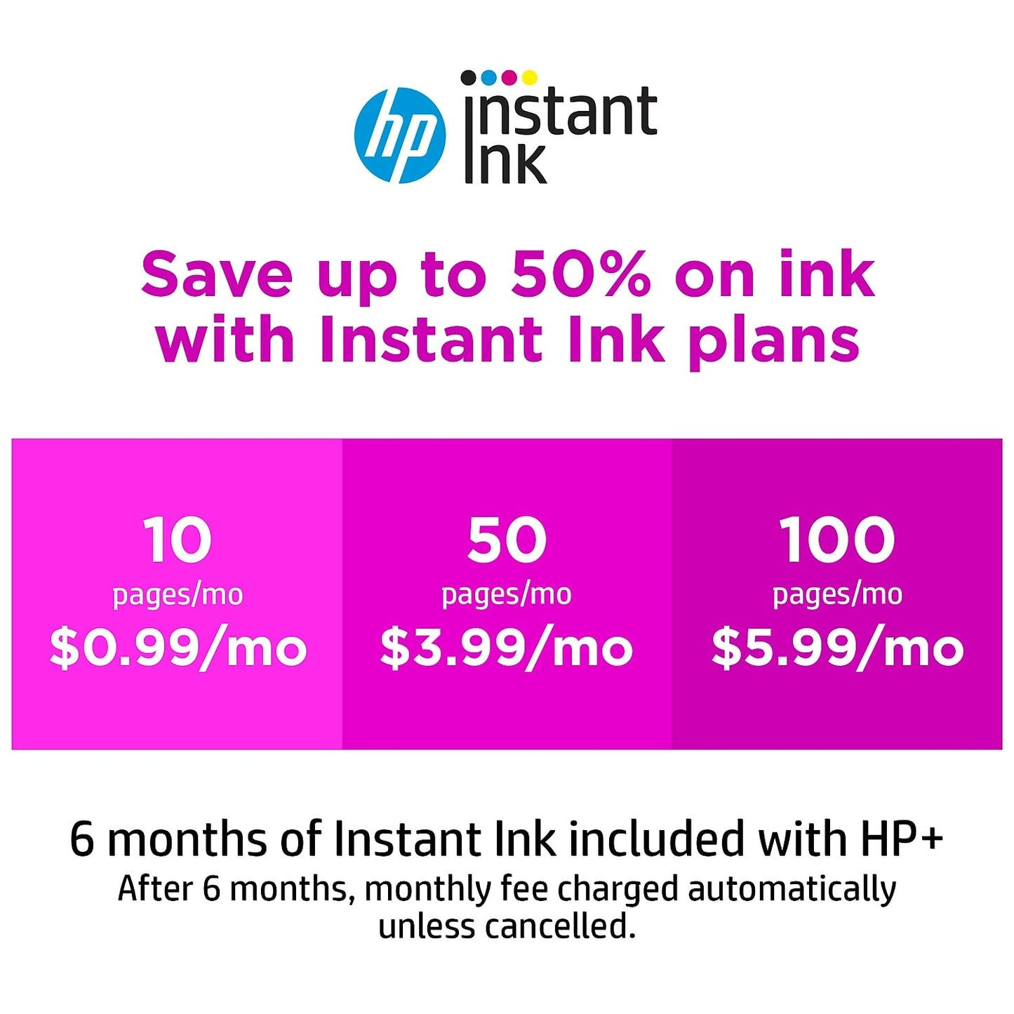 HP OfficeJet Pro 9015 All-in-One Wireless Printer, with Smart Home Office Productivity, Instant Ink, Works with Alexa (1KR42A)