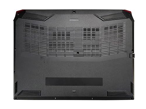 Laptop Bottom Base Cover Case Compatible for Acer Nitro 5 AN515-46 AN515-58 AN515-58G N22C1 Black