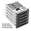 YEECHUN (5 Pack) 3.5" SAS SATA Hard Drive Tray Caddy Replacement Compatible with Dell PowerEdge T330 T430 T630 R230 R330 R430 R530 R630 R730 R730XD