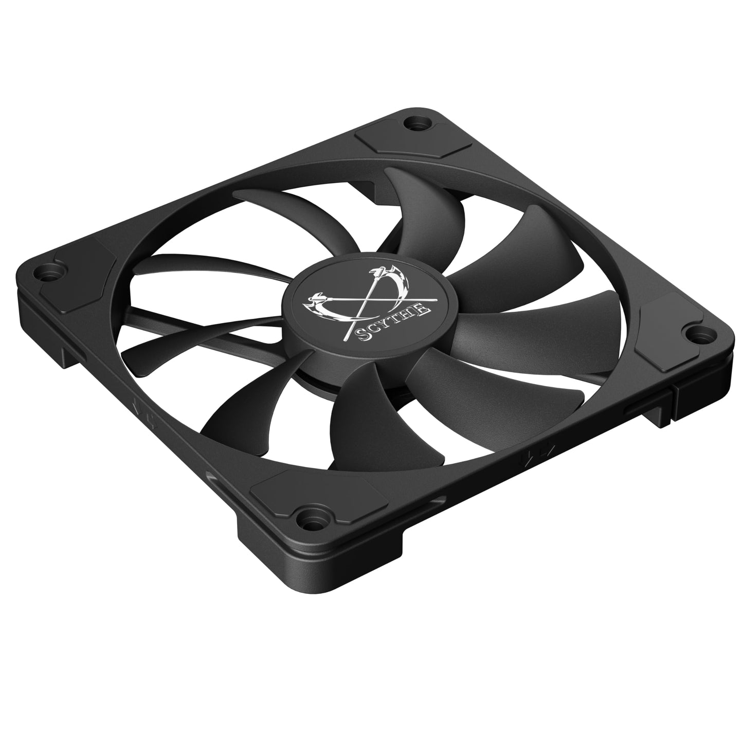 SCYTHE Big Shuriken 4 Low Profile CPU Cooler, 4.7" x 4.8" x 2.6", 12V, 200W, 31.78dB, Compatible with Desktop, Laptop, Server, Other Electronic