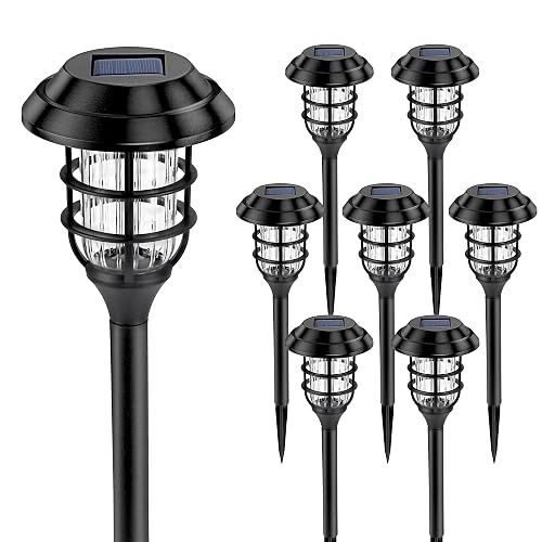 SOLPEX Solar Lights for Outside, Solar Outdoor Pathway Garden Lights Waterproof, Solar Powered Landscape Lighting for Yard, Garden, Pathway, Patio