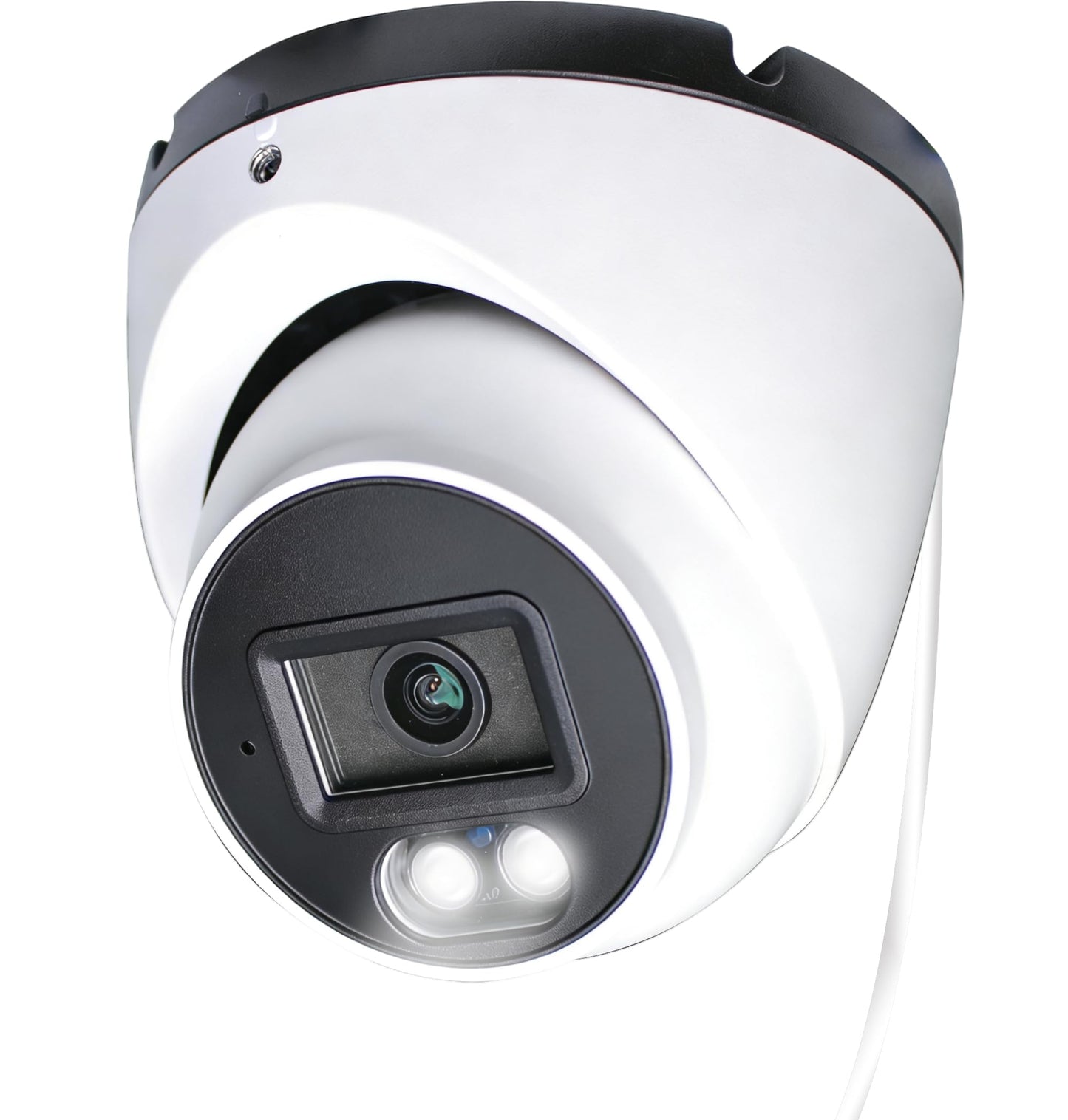 Sinis 4K PoE IP Camera, 8MP Turret Security IP Camera Outdoor Indoor Wired, AI Human Motion Detection, Smart Dual Light Color Night Vision, Built-in