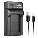 Kastar NP-FW50 Slim USB Battery Charger Replacement for Pixii A1571 Camera, Pixii A2572 Camera, Hasselblad Lunar Mirrorless Digital Camera