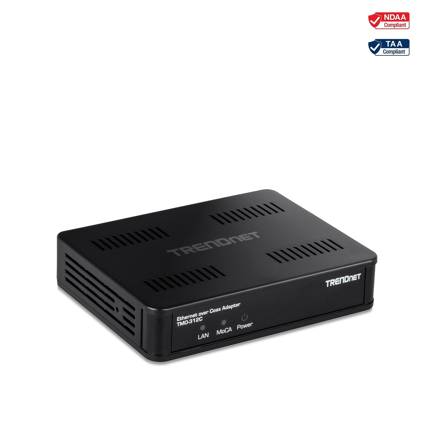 TRENDnet Ethernet Over Coax MoCA 2.5 Adapter, TMO-312C