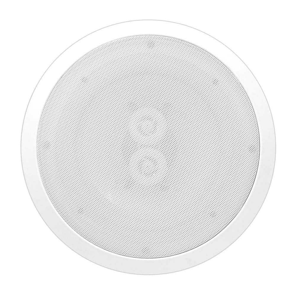 Pyle 6.5 Inch 300W Dual Channel 8 Ohm Home Audio In Ceiling Marine Grade Waterproof Speaker with 60Hz to 22kHz Frequency Response, Single, 1 Pack