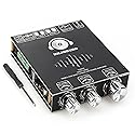 160W+160W Amplifier Board with Treble and Bass Control, DC 12-36V 2.0 Channel Stereo AMP Board,Bluetooth/AUX/USB Input