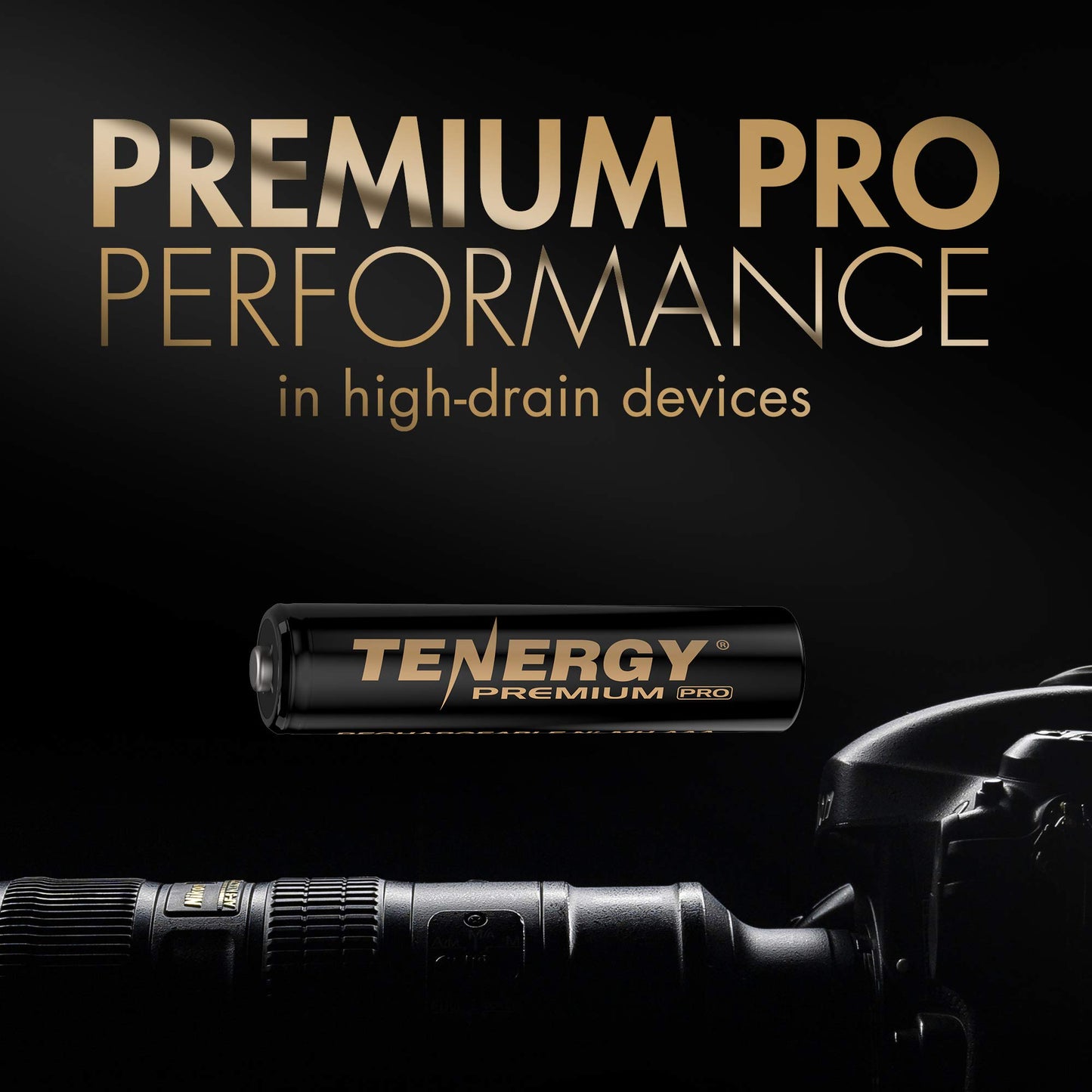 Tenergy Premium PRO Rechargeable AAA 1.2V Batteries, High Capacity 1100mAh NiMH AAA Battery, 24 Pack Rechargeable Batteries