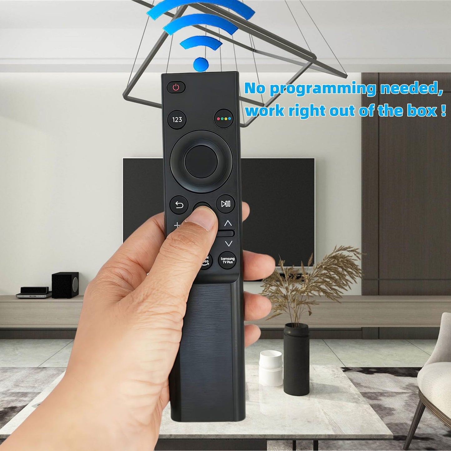 Replacement Remote for Samsung Smart TVs QLED Serie BN59-01363A QN85Q60AAFXZA QN85Q70AAFXZA QN85Q80AAFXZA QN85QN800AFXZA QN85QN85AAFXZA QN85QN900AFXZA