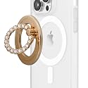 Sonix Magnetic Phone Grip and Phone Ring Holder - Compatible with MagSafe - Rotatable Kickstand and Phone Holder for iPhone 16, 15, 14, 13, 12 Series