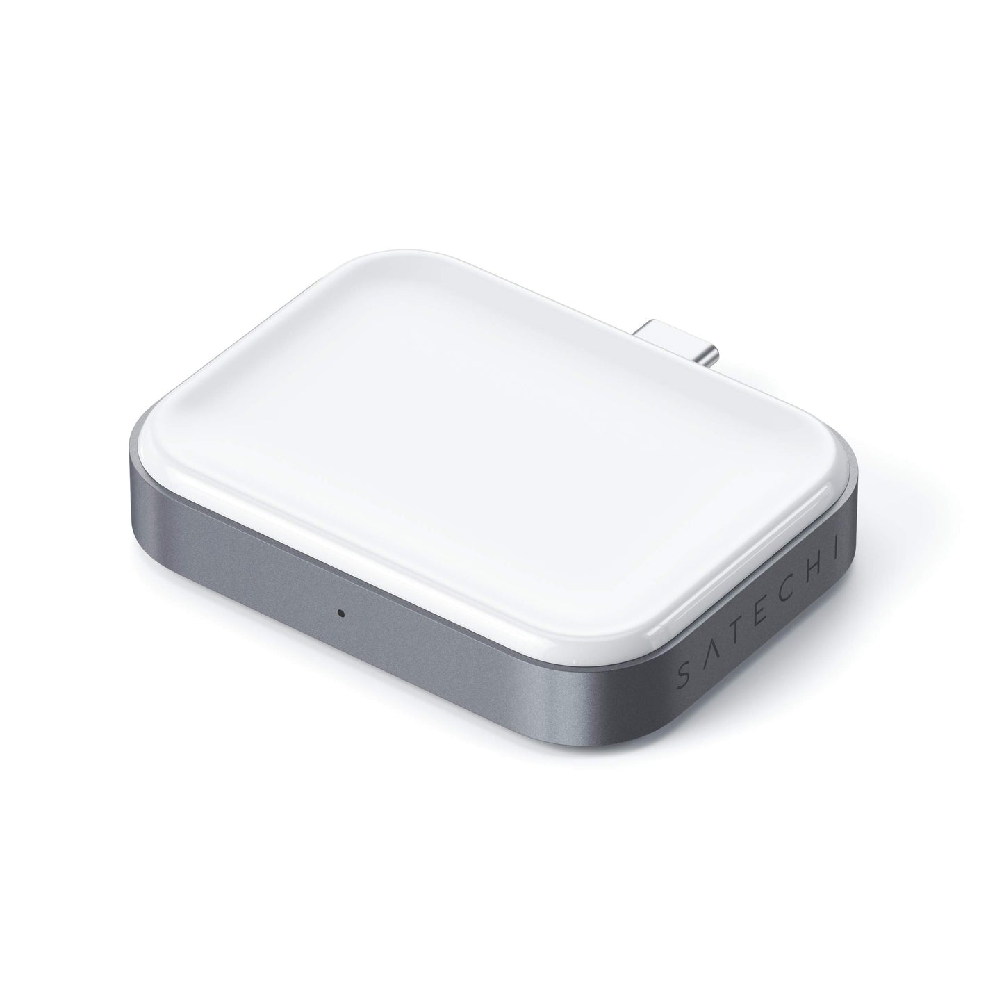 Satechi USB-C Wireless Charging Dock - Compatible with Apple AirPods Pro & AirPods 3/2/ 1 with Wireless Charging Case (Not Included)