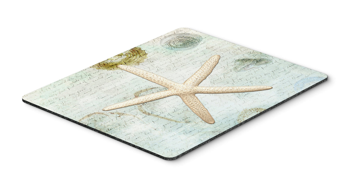 Caroline's Treasures SB3036MP Beach Schoenbeck Sea Star Starfish Mouse Pad, Hot Pad or Trivet for Home Office Gaming Working Computers Laptop Mouse