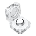 Samsung Galaxy Ring Charging Cradle Portable Charger for Fitness Ring, Crystal-Clear Case, Protective Cover, 3A Cable Included, Charge On-The-Go