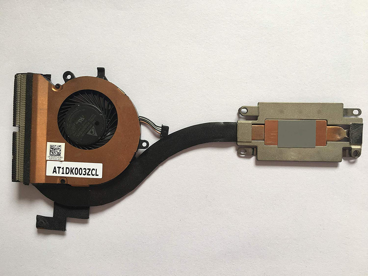 Z-one Fan Heatsink Replacement for Dell Latitude E7270 Series CPU Cooling Fan Heatsink DP/N R37F7 0R37F7 4-Wires